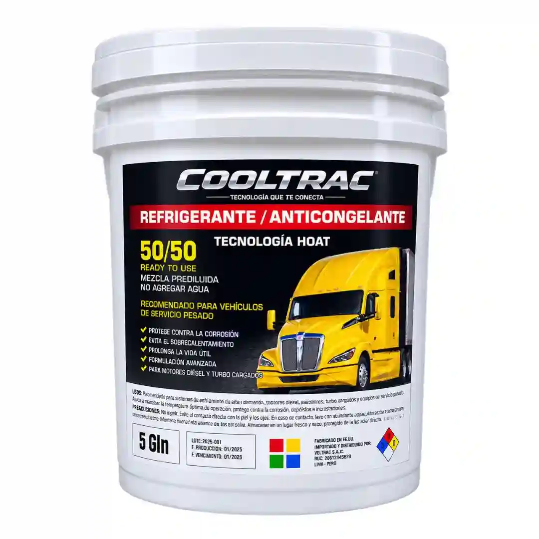 refrigerante anticongelante cooltrac